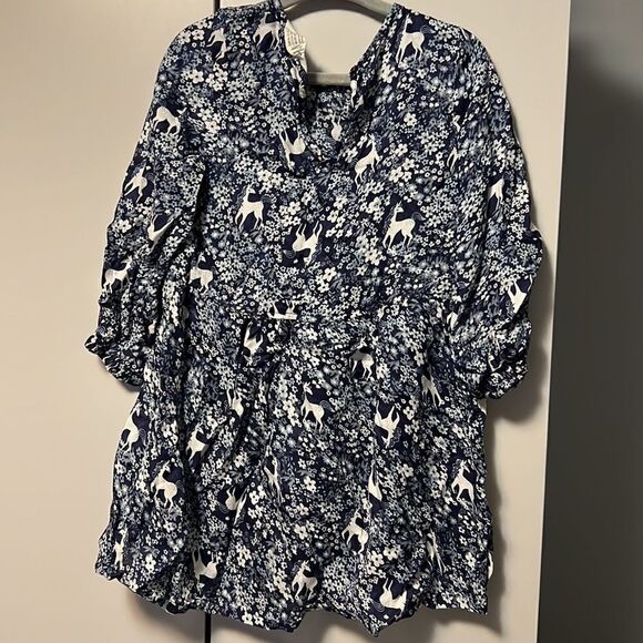 H&M floral unicorn dress  - Picture 3 of 4